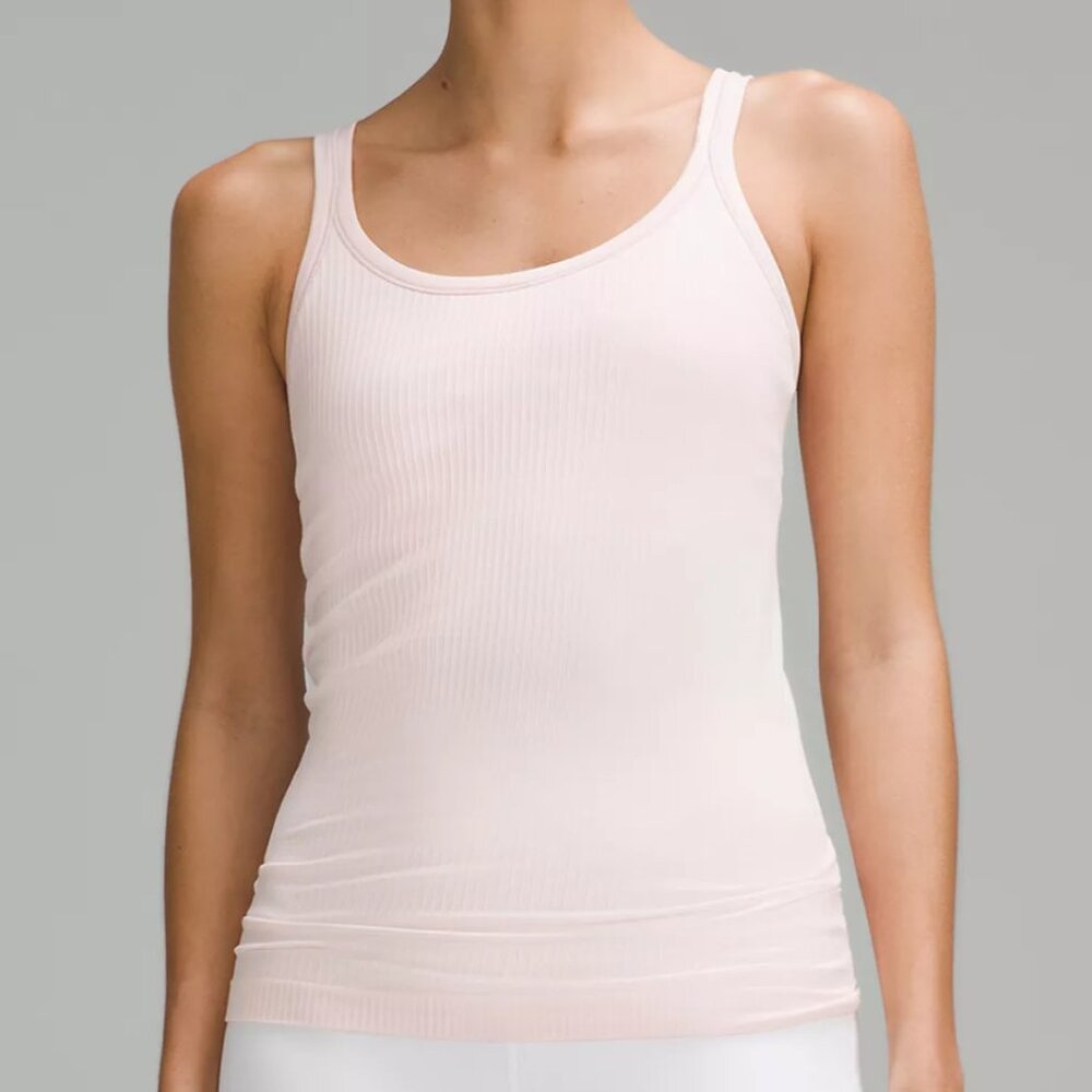 Lululemon Ebb to Street Tank Top - Milkshake